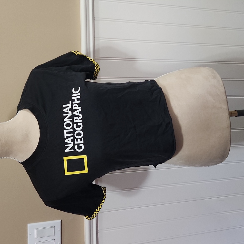 💥Cropped vans national geographic tshirt